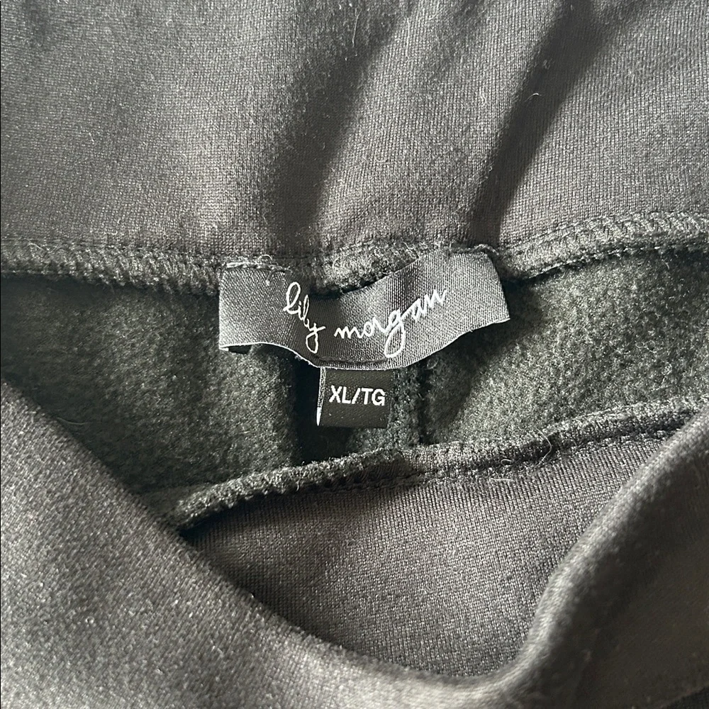 Black skinny dress/leggings pants - Picture 3 of 5